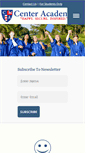 Mobile Screenshot of centeracademy.com